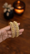 Premium Traditional Designer Bangles for Women | Pair of 2