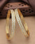 Elegant Crystal Stone Bangles for Women | Pair of 2