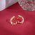 Pear Drop Motif Pendant in Polished Gold