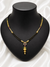Traditional Black Bead Mangalsutra with Jhumka Pendant | Gold-Tone Designer Mangalsutra for Women