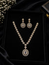 Premium Gold Plated Pendant Necklace with Matching Earrings | Party & Wedding Jewellery
