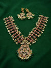 Premium Bridal Kundan Necklace Set for Women | Gold Tone Traditional Jewellery Set with Matching Earrings