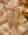 Elegant Designer Stone Bangles for Women