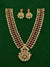 Premium Bridal Kundan Choker Necklace Set for Women | Gold Tone Traditional Jewellery Set with Matching Earrings