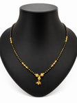 Classic Gold Bead Mangalsutra for Women | Traditional Black Bead Chain